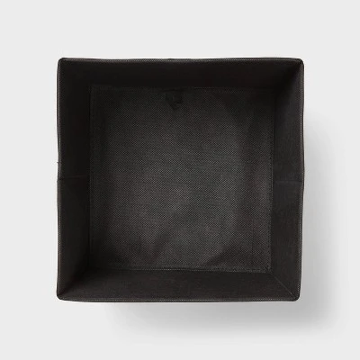 11" Fabric Bin 6pk - Black - Brightroom™ 4 11" Fabric Bin 6pk - Black - Brightroom™ - Image 2