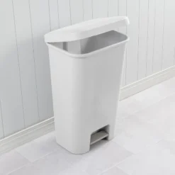 11.9gal Step Trash Can White - Brightroom™: Pedal-Operated Kitchen Garbage Can, Textured Plastic, Indoor Use 15 11.9gal Step Trash Can White - Brightroom™: Pedal-Operated Kitchen Garbage Can, Textured Plastic, Indoor Use -Brightroom GUEST 08fb28e8 cbc6 4caa b175 1a7ead28e5a6
