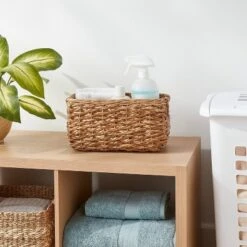 Braided Seagrass Small Bin - Brightroomâ„¢