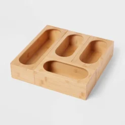 Natural Plastic Food Storage Bag Organizer Yellow - Brightroom™: Freestanding Bag Holder, Kitchen Dispenser, 12.75"x12.75" 7 Natural Plastic Food Storage Bag Organizer Yellow - Brightroom™: Freestanding Bag Holder, Kitchen Dispenser, 12.75"x12.75" -Brightroom GUEST 13e0fad4 abdd 4038 a604 87a1c3dae8aa