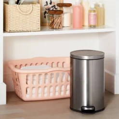 Brightroom 27 12L Round Step Trash Can - Brightroomâ„¢