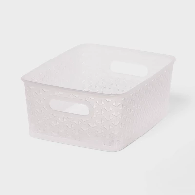 Y-Weave Small Decorative Storage Basket - Brightroom™ 10 Y-Weave Small Decorative Storage Basket - Brightroom™ - Image 8