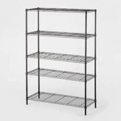 5 Tier Wide Wire Shelving - Brightroom™ 7 5 Tier Wide Wire Shelving - Brightroom™ -Brightroom GUEST 21d3addb 9b67 45e8 98b9 a6831702664f