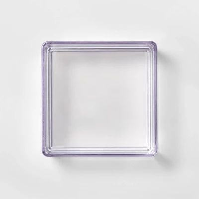 Plastic Organizer Tray Clear - Brightroom™ 4 Plastic Organizer Tray Clear - Brightroom™ - Image 2