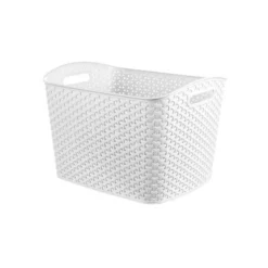 Y-Weave XL Curved Decorative Storage Basket - Brightroom™ -Brightroom GUEST 2be98247 c8a8 4af5 b1cc e065450a3ec5
