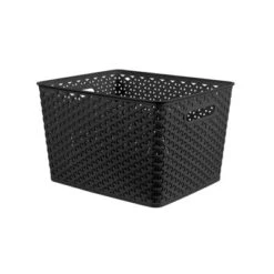 Large Y-Weave Decorative Storage Basket - Brightroom™ -Brightroom GUEST 2ce88f77 c96d 4ae7 9e76 ca2db43d2837
