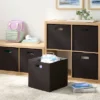 13" Fabric Bin 6pk Black - Brightroom™ -Brightroom GUEST 2fa8f38e a9f6 4717 8812 5ec26e77240a
