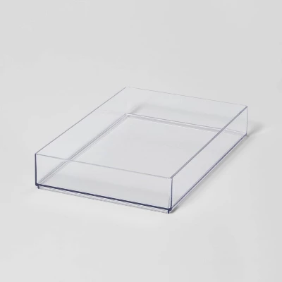 Plastic Organizer Tray Clear - Brightroom™ 11 Plastic Organizer Tray Clear - Brightroom™ - Image 9