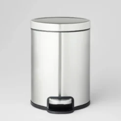 5L Round Step Trash Can - Brightroom™ 19 5L Round Step Trash Can - Brightroom™ -Brightroom GUEST 3f2ce486 ac3a 4ecf 8d38 0cc61bfcc8f2