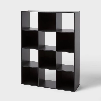 11" Cube Book Shelf Black - Brightroom™ 6 11" Cube Book Shelf Black - Brightroom™ - Image 4
