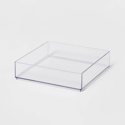 Plastic Organizer Tray Clear - Brightroom™ 10 Plastic Organizer Tray Clear - Brightroom™ - Image 8