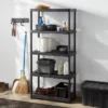 5 Tier Plastic Shelf Unit Black - Brightroom™: Utility Storage Shelving, 5 Open Shelves, 150 Lb Capacity, 73.5" Height 2 5 Tier Plastic Shelf Unit Black - Brightroom™: Utility Storage Shelving, 5 Open Shelves, 150 Lb Capacity, 73.5" Height -Brightroom GUEST 4db48aa4 1953 41f6 9cd8 59ef7cc20c23