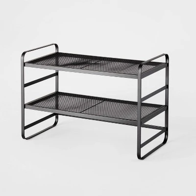 2 Tier Shoe Rack Metal Mesh - Brightroom™ 5 2 Tier Shoe Rack Metal Mesh - Brightroom™ - Image 3