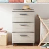 3 Drawer Storage Cabinet Gray - Brightroom™: Plastic Utility Storage Drawers, Universal Organization, No Assembly Required -Brightroom GUEST 56a1b513 ae7c 497a 9bea c85912f1a377
