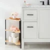 Small Space Wood Storage Cabinet Black Metal - Brightroom™ -Brightroom GUEST 56bb8045 98bb 4d77 9788 3f9af44f6d28