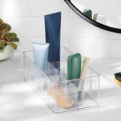 12"x6"x4" Bin Organizer Clear - Brightroomâ„¢