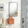 Metal Entryway Organizer With Mirror Large Natural - Brightroom™ 1 Metal Entryway Organizer With Mirror Large Natural - Brightroom™ -Brightroom GUEST 5e858200 dcee 4e13 ada7 8dacd0a986cf