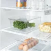 Produce Fridge Bin With Lid - Brightroom™: Clear Refrigerator Organizer, Kitchen Storage, 10.5" Depth 2 Produce Fridge Bin With Lid - Brightroom™: Clear Refrigerator Organizer, Kitchen Storage, 10.5" Depth -Brightroom GUEST 609c9961 174d 4e26 993c b403aa999a6d