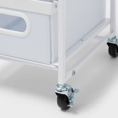3 Drawer Narrow Cart On Wheels - Brightroom™ 4 3 Drawer Narrow Cart On Wheels - Brightroom™ - Image 2