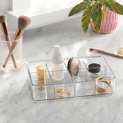 9"x6"x2" Tray Organizer Clear - Brightroom™ 3 9"x6"x2" Tray Organizer Clear - Brightroom™