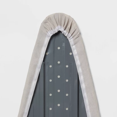 Standard Ironing Board White Metal With Creamy Chai Cover - Brightroom™ 4 Standard Ironing Board White Metal With Creamy Chai Cover - Brightroom™ - Image 2