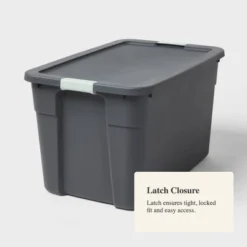 34gal Latching Tote - Brightroom™ 7 34gal Latching Tote - Brightroom™ -Brightroom GUEST 7f746218 dd24 4d46 bdc1 c41ab6390e28