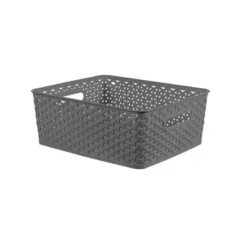 Y-Weave Medium Decorative Storage Basket - Brightroom™ 19 Y-Weave Medium Decorative Storage Basket - Brightroom™ -Brightroom GUEST 81237755 9055 4d44 a464 0431f2d740e9