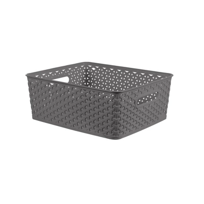 Y-Weave Medium Decorative Storage Basket - Brightroom™ 10 Y-Weave Medium Decorative Storage Basket - Brightroom™ - Image 8