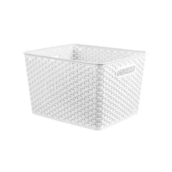 Large Y-Weave Decorative Storage Basket - Brightroom™ -Brightroom GUEST 816bab0d ef1e 4fd0 821e 10c00833103b