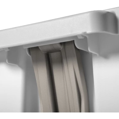 11.9gal Step Trash Can White - Brightroom™: Pedal-Operated Kitchen Garbage Can, Textured Plastic, Indoor Use 8 11.9gal Step Trash Can White - Brightroom™: Pedal-Operated Kitchen Garbage Can, Textured Plastic, Indoor Use - Image 6