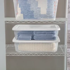 28qt Clear Under Bed Storage Box White - Brightroom™ 15 28qt Clear Under Bed Storage Box White - Brightroom™ -Brightroom GUEST 8a3a15e3 0651 4280 bec2 c70d55a9cbef