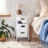 3 Drawer Narrow Cart On Wheels - Brightroom™ 2 3 Drawer Narrow Cart On Wheels - Brightroom™ -Brightroom GUEST 8e40ab16 145e 4e99 87d0 adbb961e5004