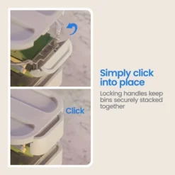 Click In Place 6.7qt Clear Shallow Plastic Storage Bin With White Latch For Home And Office Organization - Brightroom™ 15 Click In Place 6.7qt Clear Shallow Plastic Storage Bin With White Latch For Home And Office Organization - Brightroom™ -Brightroom GUEST 917761a8 62ad 45b4 9419 69449053ec96