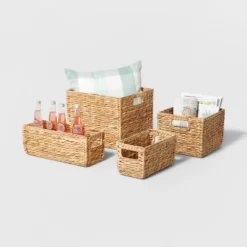 Woven Water Hyacinth Milk Crate - Brightroom™ 9 Woven Water Hyacinth Milk Crate - Brightroom™ -Brightroom GUEST 9365bfe9 dbd8 490b ac54 8d2b5765ece7