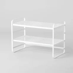 2 Tier Shoe Rack Metal Mesh - Brightroom™ 9 2 Tier Shoe Rack Metal Mesh - Brightroom™ -Brightroom GUEST 97469fbe 60a1 4d79 b7f6 0432247cf2d3