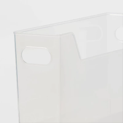 Small Multipurpose Storage Bin Clear - Brightroom™ 4 Small Multipurpose Storage Bin Clear - Brightroom™ - Image 2