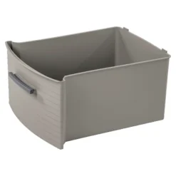 4 Drawer Weave Tower Dark Gray - Brightroom™: Plastic Storage Organizer, Portable Utility Drawers, Universal Storage -Brightroom GUEST 9e3b7276 8ddc 4736 a94c 6e93c015fd4d 1