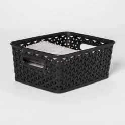 Y-Weave Small Decorative Storage Basket - Brightroomâ„¢