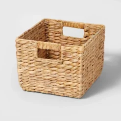 Woven Water Hyacinth Milk Crate - Brightroom™ 11 Woven Water Hyacinth Milk Crate - Brightroom™ -Brightroom GUEST b47e9f1f 9abc 4e53 8d65 1598e2c083d3