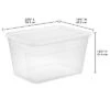 56qt Clear Non-Latching Storage Box With White Lid - Brightroom™ 2 56qt Clear Non-Latching Storage Box With White Lid - Brightroom™ -Brightroom GUEST c3e1508b fda0 4f06 827a 06c89364c066
