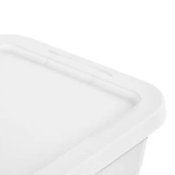 6qt Clear Storage Box White - Brightroom™ 18 6qt Clear Storage Box White - Brightroom™ -Brightroom GUEST c6b89244 df66 4cf6 ad9e d30369440322