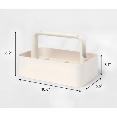 Storage Caddy Color Ivory - Brightroom™ 6 Storage Caddy Color Ivory - Brightroom™ - Image 4