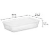 41qt Clear Under Bed Storage Box White - Brightroom™ 2 41qt Clear Under Bed Storage Box White - Brightroom™ -Brightroom GUEST d252c1c1 bc58 418e a158 484784b83f3a