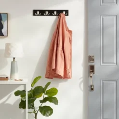 Modern Octopus 4 Rail Nickel Hooks Black - Brightroomâ„¢