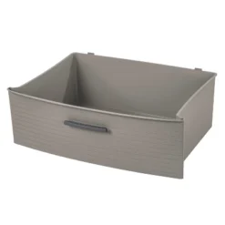 3 Drawer Wide Tower Dark Gray - Brightroom™: Plastic Storage Drawers, Portable Universal Storage, No Assembly Required -Brightroom GUEST e5ebd646 dae5 4c76 9bd8 b066aa5c5b35