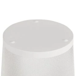 Mesh Waste Basket White - Brightroom™: Steel Indoor Trash Can, Nonslip Base, Fingerprint-Resistant, 3 Gallon Capacity -Brightroom GUEST ec0a82c5 4307 43f0 9516 2670b36a12ec