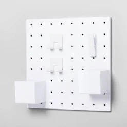 Pegboard Set White - Brightroom™ -Brightroom GUEST f843dc1c 65a0 43e6 a40f 870a3fb3c0cd