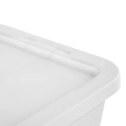 16qt Clear Storage Box With Lid White - Brightroom™ 20 16qt Clear Storage Box With Lid White - Brightroom™ -Brightroom GUEST f89d1403 4dbd 4064 8c6e 39217eec43ea